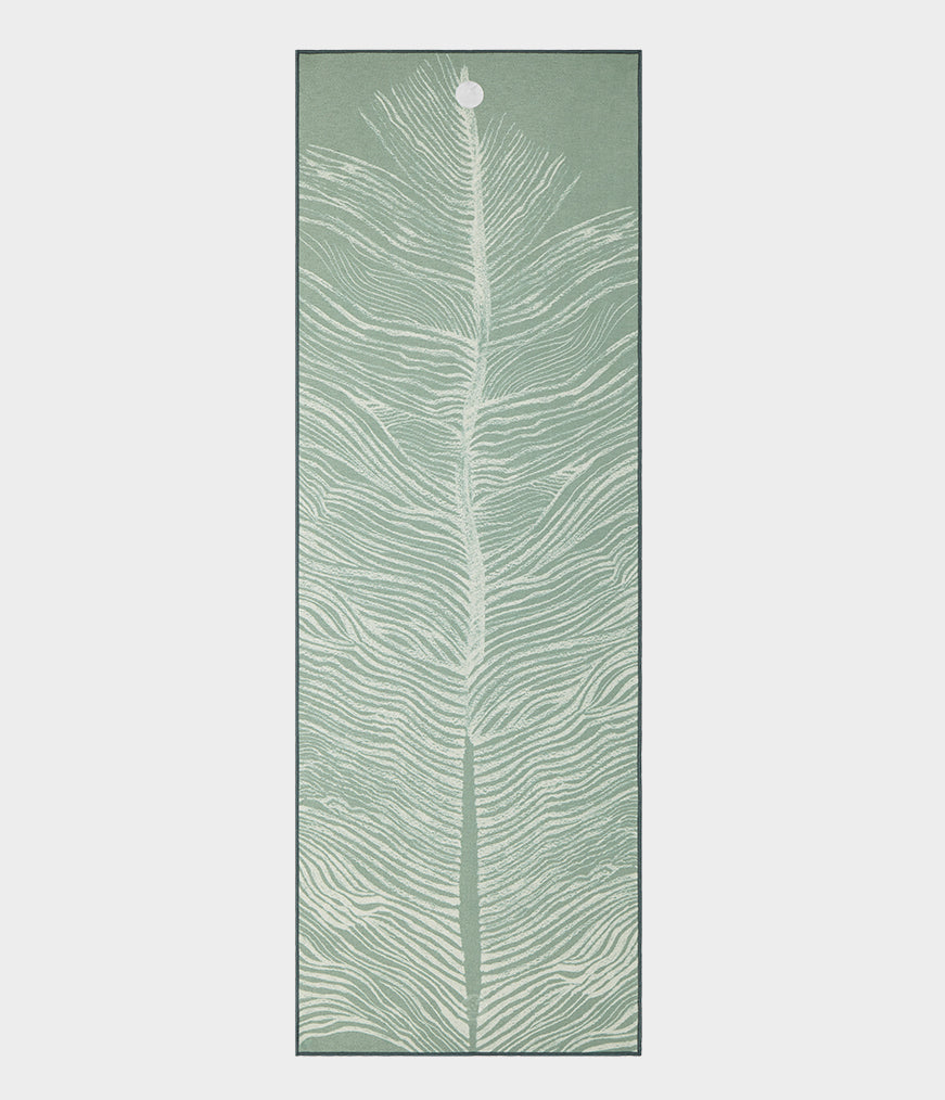 Manduka Yogitoes Yoga-Handtuch – Rutschfest, Schnell Trocknend, Für Hot Yoga & Fitness, 180 Cm