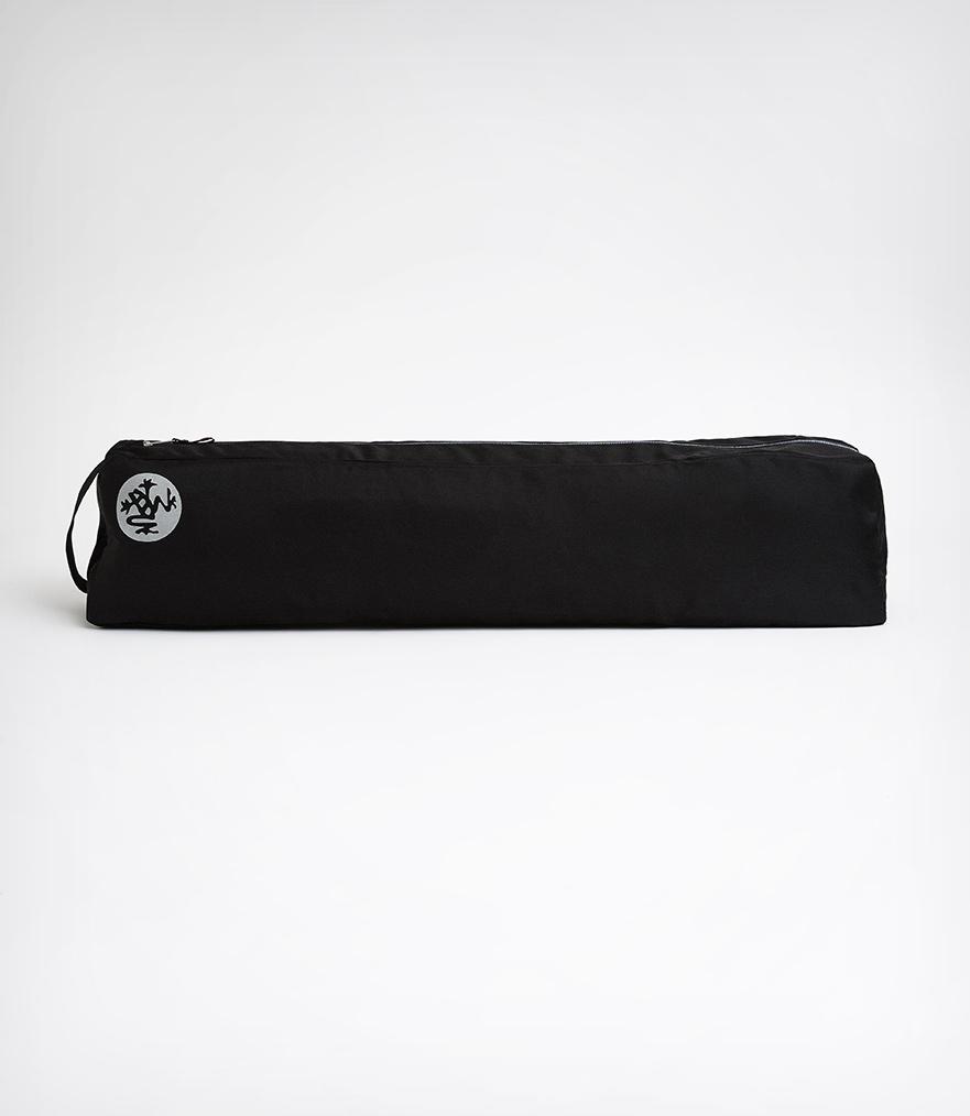 Portable Mesh Center Black Pilates Mat Bag Carrier for Yoga