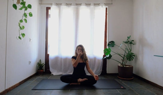 Alternate Nostril Breathing Tutorial with Claudia