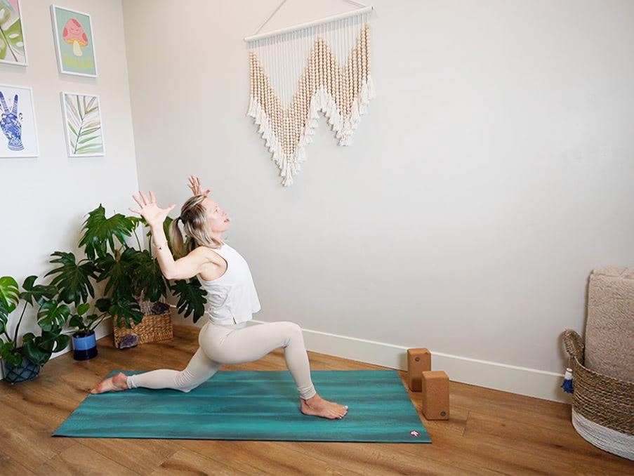 Anne Spinner Yoga Pose