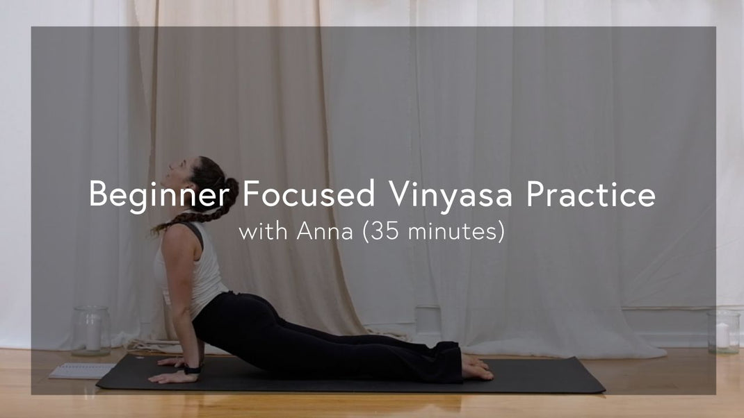 35-Minute Beginner-Focused Vinyasa Practice