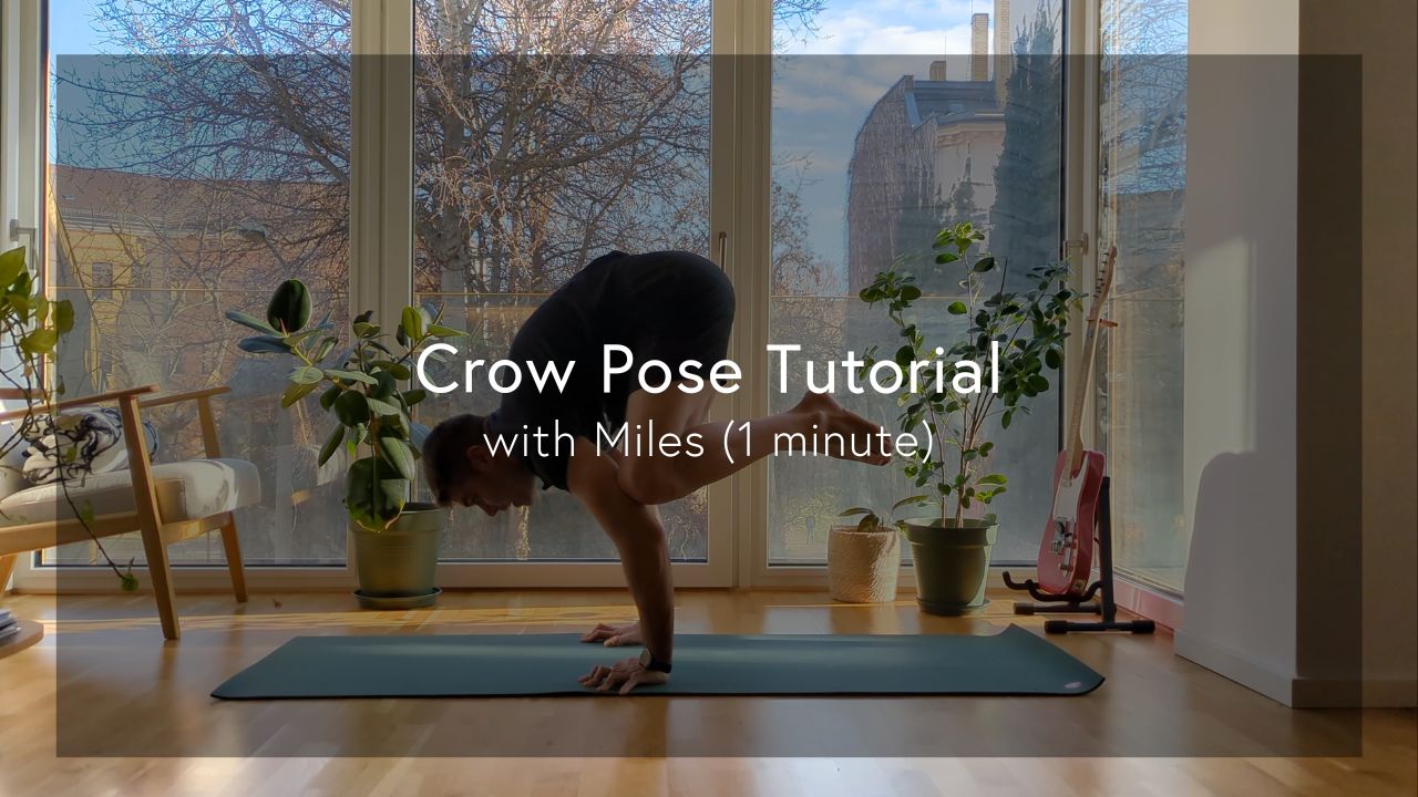Crow Pose Tutorial | Learn Bakasana in Five Steps with Miles – Manduka EU