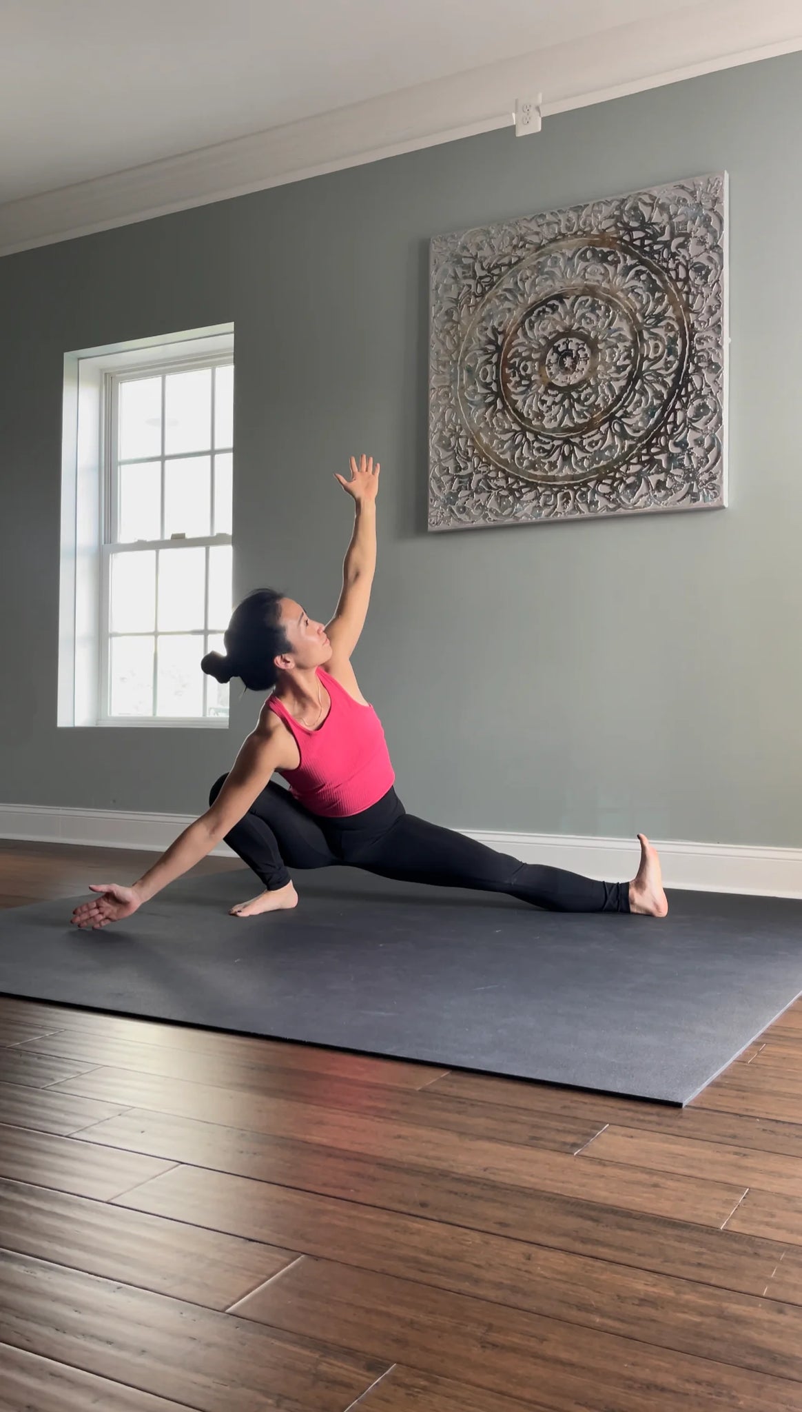 Home Practice with Manduka PRO Squared by Esther Kim