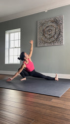Home Practice with Manduka PRO Squared by Esther Kim