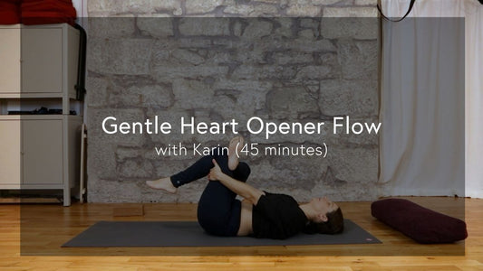 Gentle Heart Opener Flow with Karin from Yoga Journaling