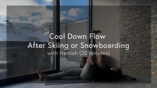 Cool Down Flow After Skiing or Snowboarding