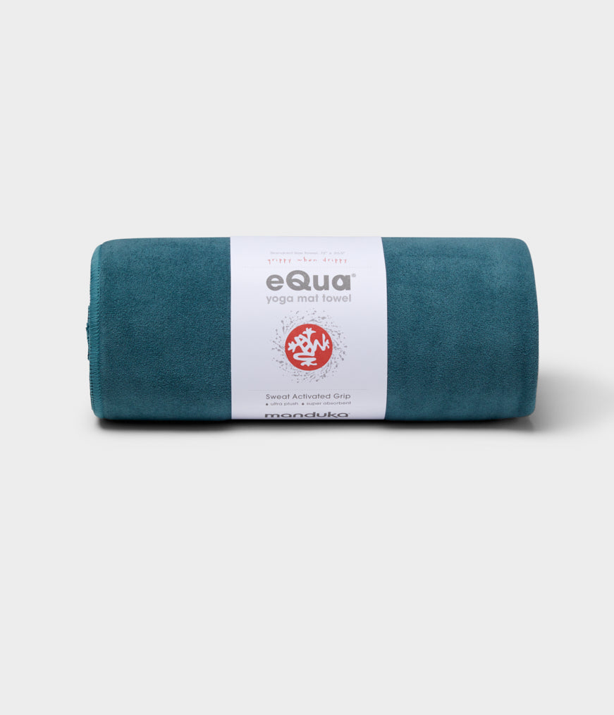 Sweat Activated Grip eQua® Yoga Mat Towel | Manduka EU