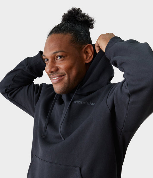 Mens Half Moon Yoga Hoodie | Manduka EU Sustainable Yoga Clothing