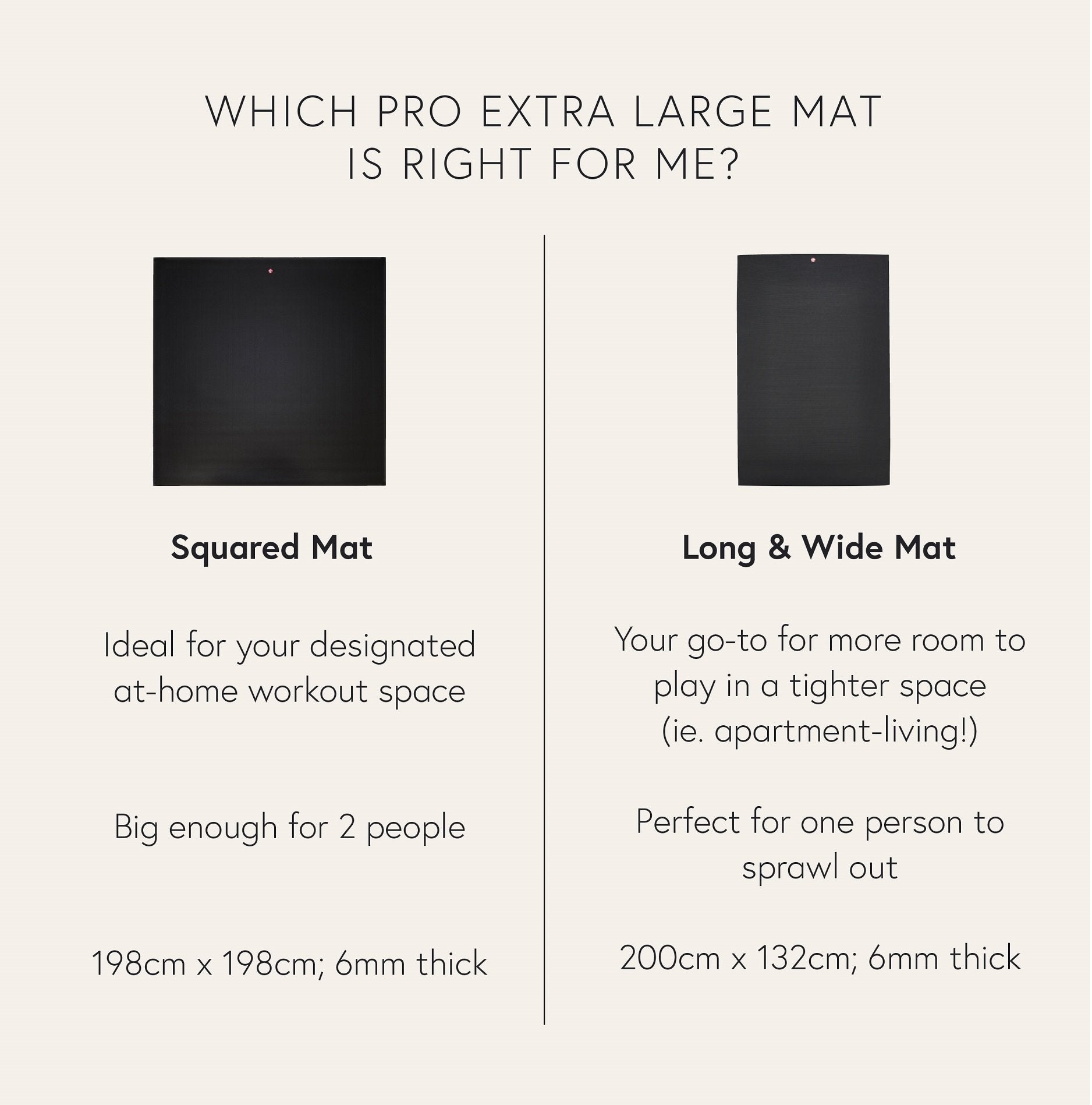 Almost Perfect PRO™ EKSTRA STOR YOGAMÅTTE